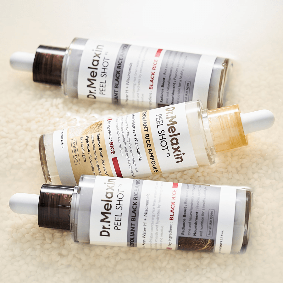 Peel Shot Exfol Black Rice Ampoule 80ml Dr.Melaxin