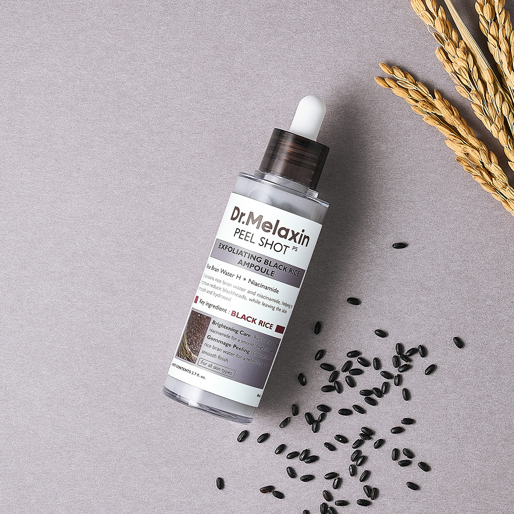 Peel Shot Exfol Black Rice Ampoule 80ml Dr.Melaxin
