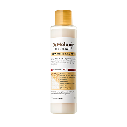 Peel Shot Glow Rice Toner 200ml WEshine.no